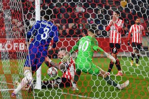 Brentford 0 Chelsea 2: Horror Jansson own-goal and Jorginho penalty see Tuchel’s troops scrape into ..