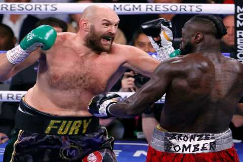 Deontay Wilder has helped Tyson Fury become ‘a living legend’ says Gypsy King’s sparring partner