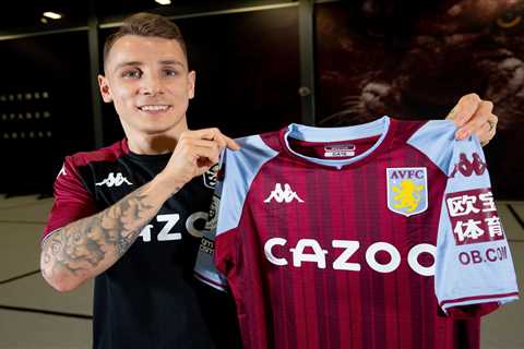 Lucas Digne signs for Aston Villa in £25m transfer from Everton after fallout with Rafa Benitez in..