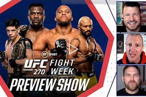 Fight Week: UFC 270 Preview  Ngannou v Gane, Moreno v Figueiredo