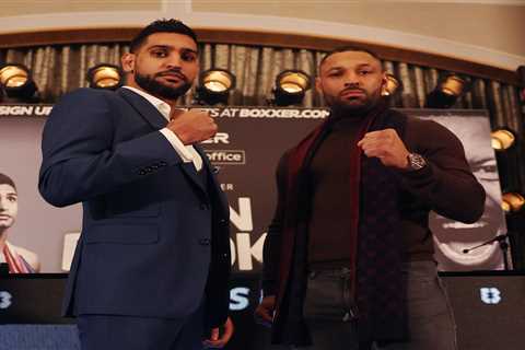 Kell Brook claims Floyd Mayweather wants to fight winner of his clash with Amir Khan as Brit talks..