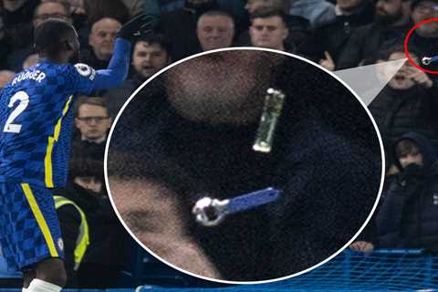 Chelsea boss Tuchel fears crowd trouble could ruin football after Rudiger targeted with missiles on ..