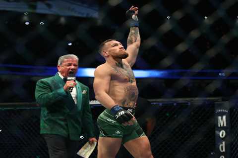 Conor McGregor told UFC fans ‘aren’t going to be as excited’ for his next fight after back-to-back..