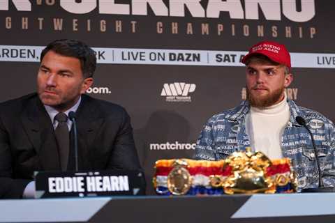 ‘I can contend with him’ – Jake Paul ‘being dead serious’ about Canelo fight as Eddie Hearn says..