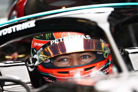 Lewis Hamilton’s Mercedes team-mate George Russell to ditch red helmet out of respect for F1 legend ..