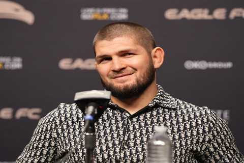 Five fights for Khabib if UFC legend returns at new weight division including Usman, Chimaev and..