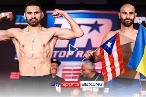 RAMIREZ VS PEDRAZA! 👊🏻 WEIGH-IN ⚖️