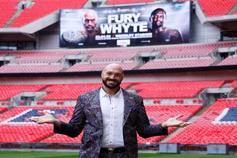 Tyson Fury claims Dillian Whyte fight could smash British attendance record with 100,000 packed..