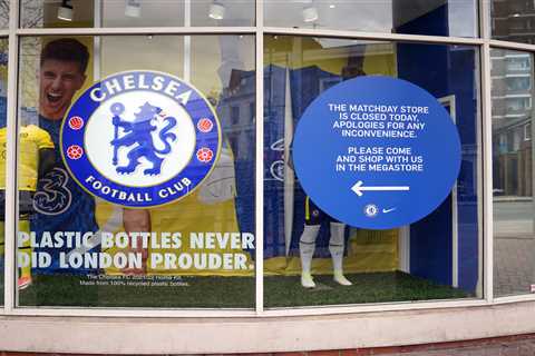 Chelsea club shop closes two hours after Roman Abramovich is sanctioned with no merchandise allowed ..