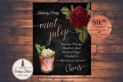 Kentucky Derby Mint Julep Recipe