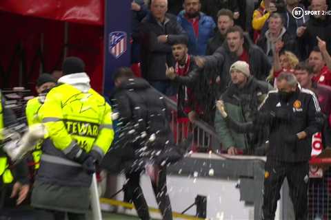 Man Utd set to be charged and face heavy fine after Diego Simeone is pelted with missiles after..