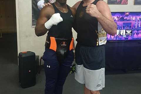 Tyson Fury brings in unbeaten British heavyweight star to spar with in training to prepare for..