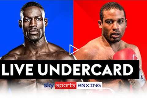 LIVE BOXING!  Richard Riakporhe vs Deion Jumah  Live Undercard