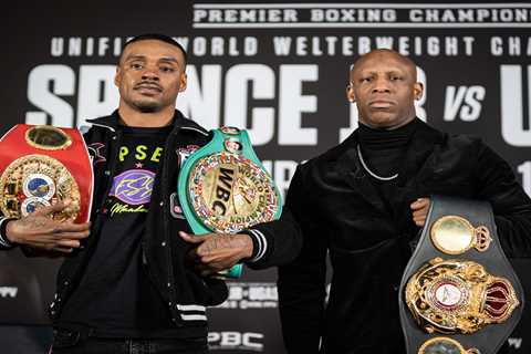 Errol Spence Jr ready to finally fight Terence Crawford in blockbuster undisputed clash after..