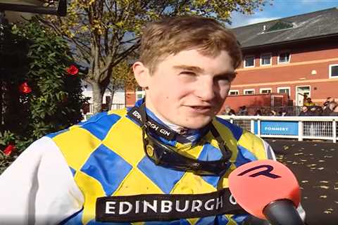 ‘We feared the worst’ – Jockey Conner McCann, 18, to have MRI scan today as horrific injuries..