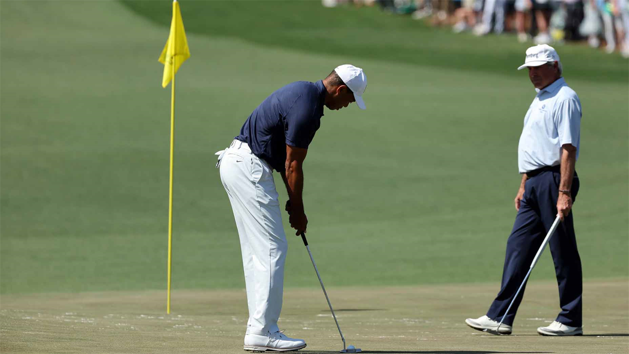 'He's too good': Tiger Woods leaves practice partners gushing at Masters