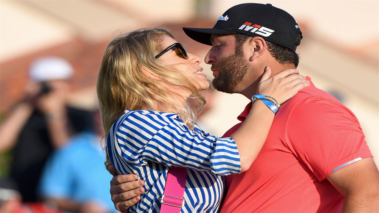 Who is golfing idol Jon Rahm’s wife Kelley Cahill and do the glamourous couple have any children together?