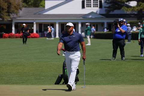 Tiger Woods hits Augusta course for practice round ahead of possible Masters return 13 months after ..