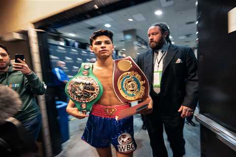 Inside glitzy life of boxer Ryan Garcia as unbeaten star set to show off dramatic body..