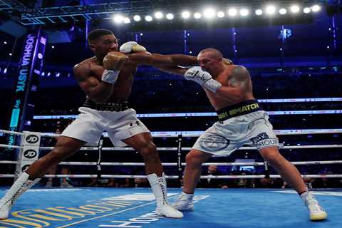 Eddie Hearn reveals Anthony Joshua’s rematch with Usyk to be finalised ‘within two weeks’ with July ..