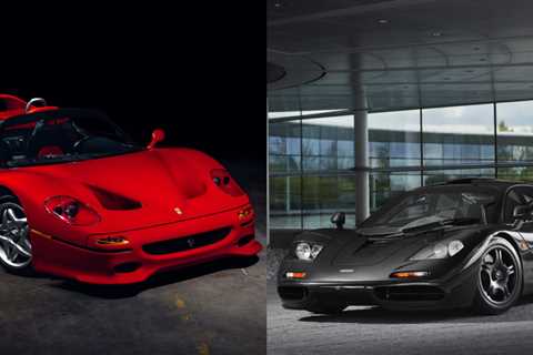  Ferrari F50 vs McLaren F1 