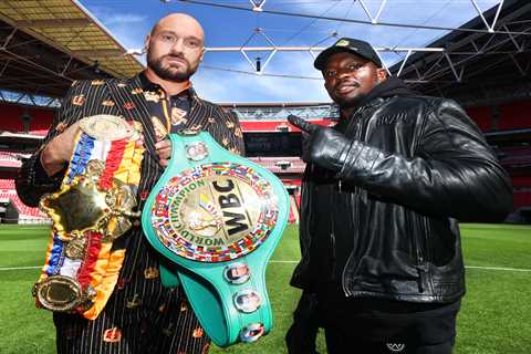 Watch Tyson Fury vs Dillian Whyte weigh-in FREE: Live stream, TV channel and start time as pair..