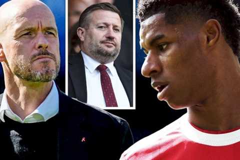 Erik ten Hag makes stance on Man Utd selling Marcus Rashford clear to CEO Richard Arnold