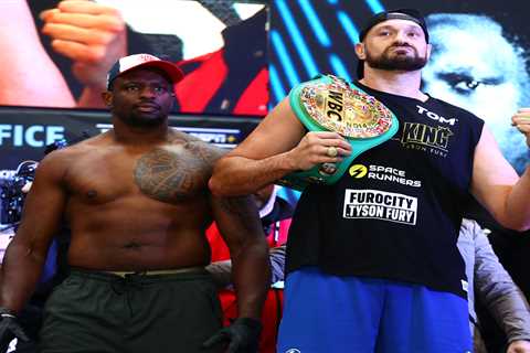 Tyson Fury vs Dillian Whyte start time TONIGHT – ring walk time for heavyweight clash