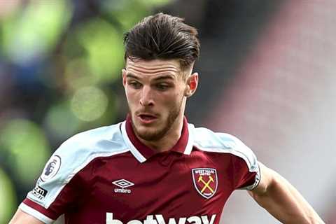 Declan Rice: Manchester United hoping to steal march on Chelsea and Manchester City in summer..