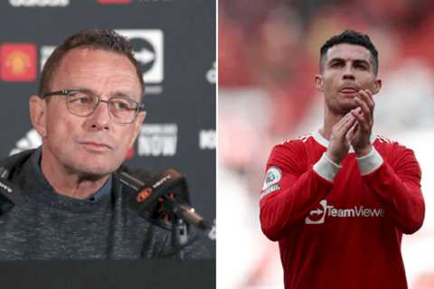Ralf Rangnick urges incoming Manchester United boss Erik ten Hag to sign two new strikers after..