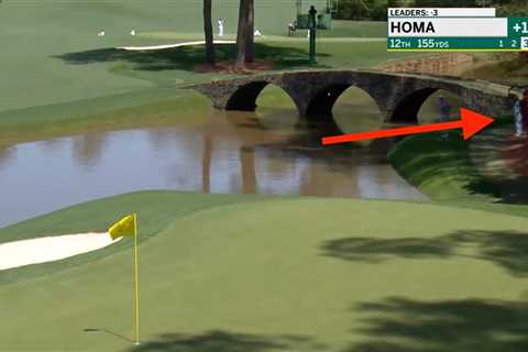 Pro hits wild shot at Augusta National's iconic 12th hole that you've likely never seen..