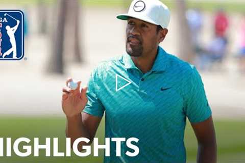 Tony Finau shoots 8-under 63 | Round 4 | Mexico Open | 2022