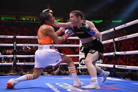 Katie Taylor v Amanda Serrano Croke Park rematch reportedly being planned for October as talks..