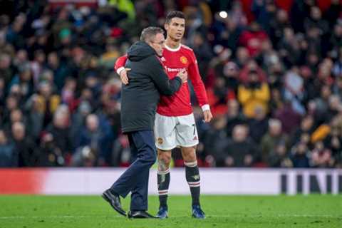 Cristiano Ronaldo told Manchester United board he would leave if Ralf Rangnick remained as manager