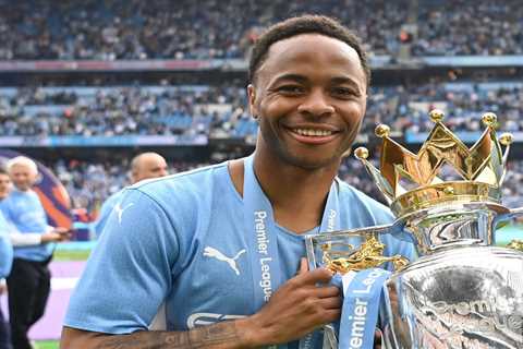 Raheem Sterling’s Man City future up in the air despite title win with just 12 months left on..