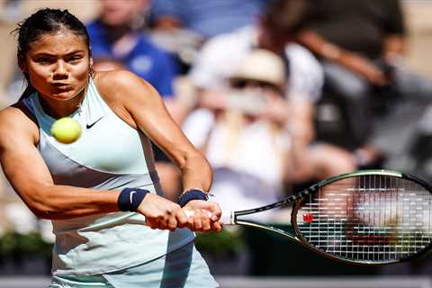 Emma Raducanu will play at Wimbledon with DISCONTINUED racket no longer in production