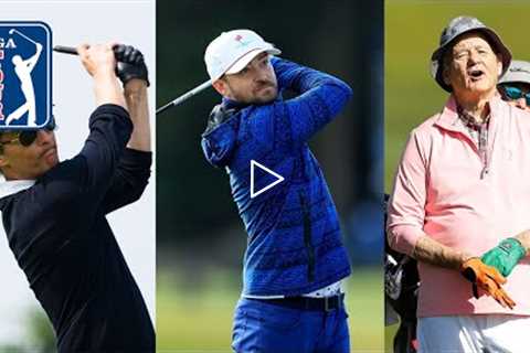 Best celebrity golf shots on the PGA TOUR