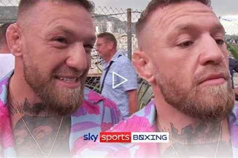 'My UFC career is far from over; I WILL box again!'  Conor McGregor exclusive in Monaco! ✨