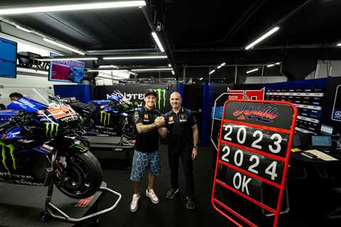 Quartararo signs new two-year MotoGP deal with Yamaha