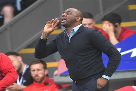 Crystal Palace boss Patrick Vieira looking to change to new formation next season in overhaul that..