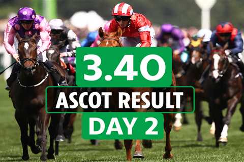 Who won the 3.40 at Ascot? How EVERY horse finished in the Prince Of Wales’s Stakes