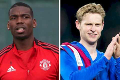 Man Utd face making same Paul Pogba mistake in Frenkie de Jong transfer talks