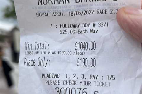 Arsenal fan forgot to back his own 40-1 Royal Ascot-winning horse while others won thousands on..