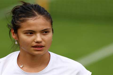 Emma Raducanu insists she’s fit and ready to go ‘full steam ahead’ for Wimbledon Centre Court..