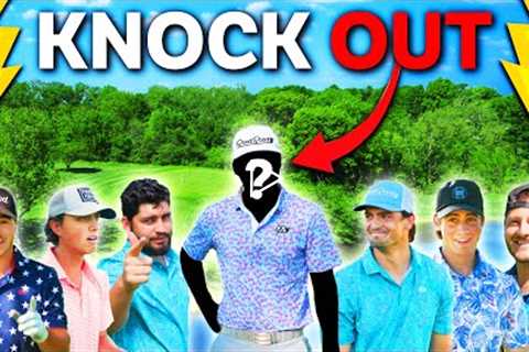 Lightning Knockout Golf Challenge W/ Our First Sponsored Pro Golfer | Good Good