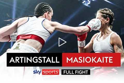 FULL FIGHT! Karriss Artingstall vs Vaida Masiokaite  Pro Debut ✅