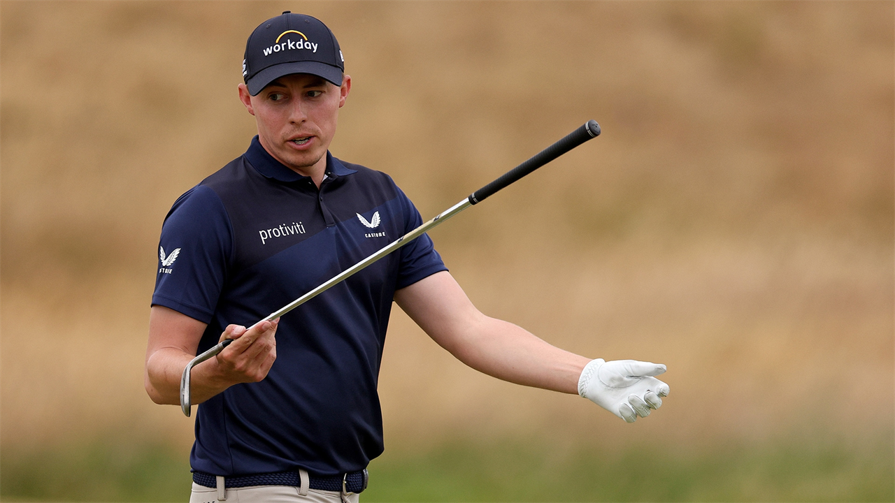 2022 British Open: Matt Fitzpatrick: 'I'm not really a fan' of firm, bouncy Old Course