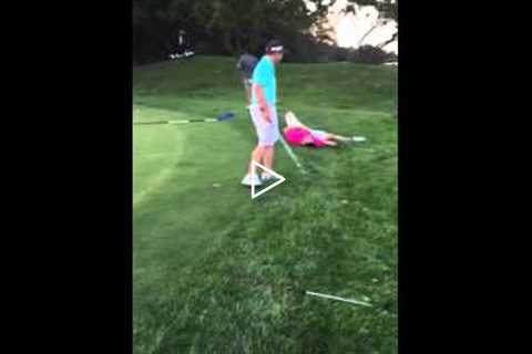 Funny Golf Shot