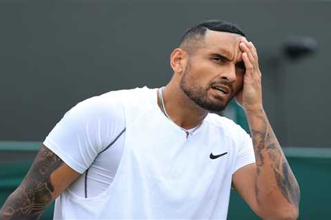 Nick Kyrgios fined £8,211 after SPITTING towards Wimbledon fan after saying they were being abusive ..