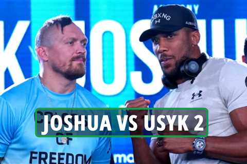 ‘He can focus on promoting his ball trimmers!’ – Anthony Joshua tells Joe Joyce to forget about..